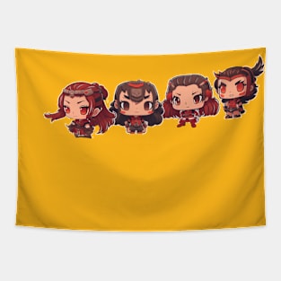 chibi anime Tapestry