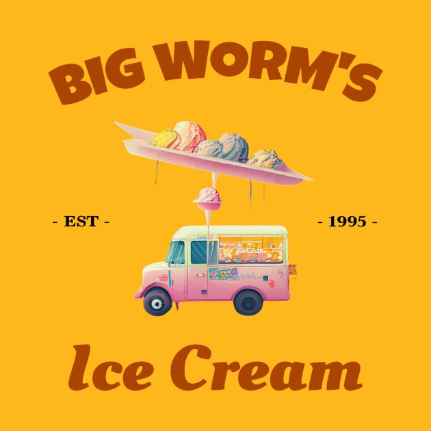 Big Worm's Ice Cream by Malioboro art