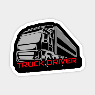 Truck driver Magnet