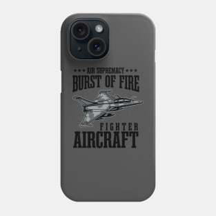 BURST OF FIRE JET FIGHTER Phone Case