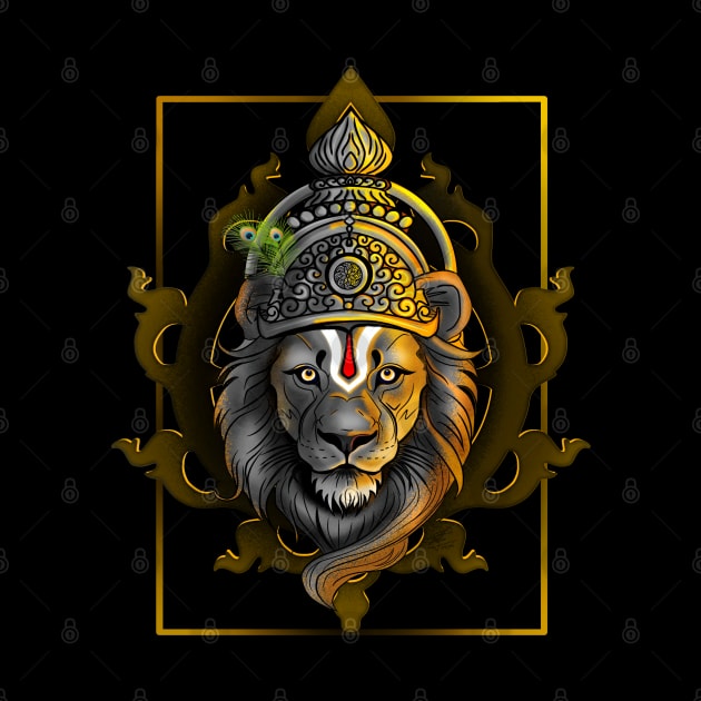 Narasimha - The Protector (The 4th avatar of Vishnu) by Roy's Disturbia