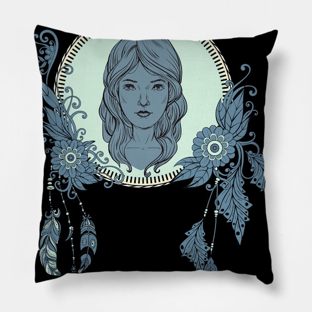 Zodiac sings virgo Pillow by Nicky2342