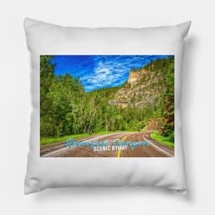 Spearfish Canyon Scenic Byway Pillow