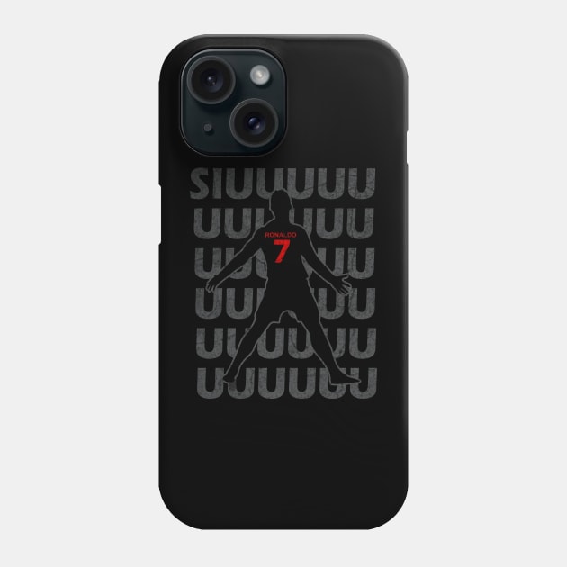 Siuuuuuu Cristiano Ronaldo Kids1 Phone Case by ysmnlettering