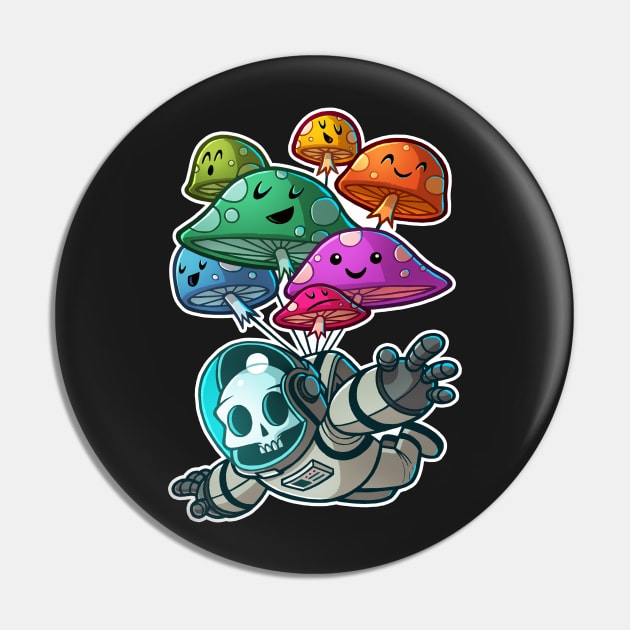 muchroom paratrooper kawaii skull Pin by RemcoBakker