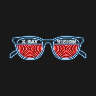 X Ray Glasses neon T-Shirt