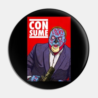 CONSUME INFOWARS Pin