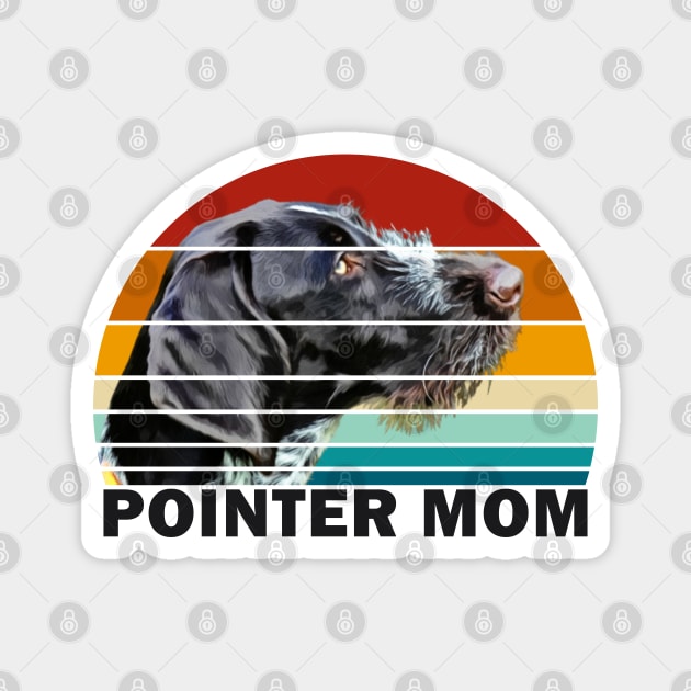 German Wirehaired Pointer Mom Magnet by Fusti