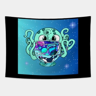 Space Oc(tea)pus: A Sip of the Universe Tapestry