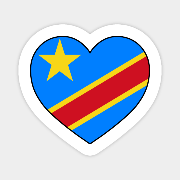 Heart - Congo _083 Magnet by Tridaak