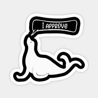 Seal of Approval Magnet