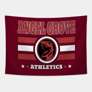 Angel Grove Athletics - Red Tapestry
