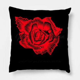 Spiritual Rose Pillow