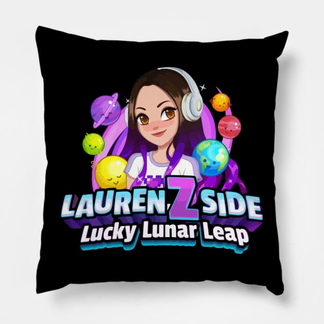 LaurenZside Pillow by Colin Irons