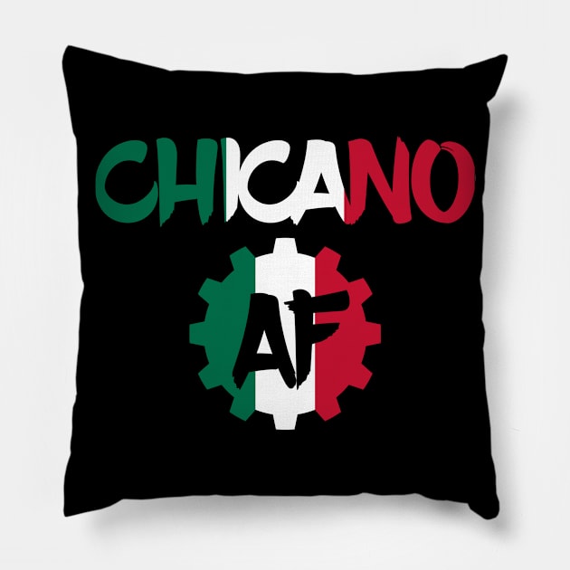 Chicano AF Chicano Pride Pillow by Tesign2020