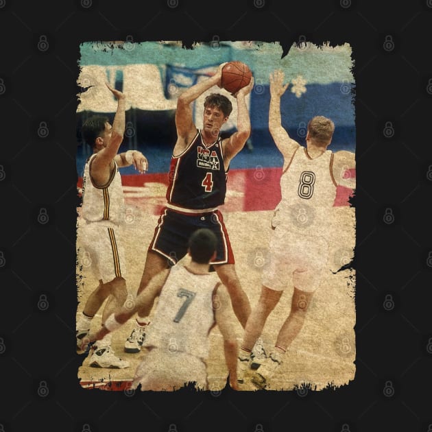 Christian Laettner on The Dream Team, 1992 by Wendyshopart