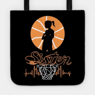 Proud Sister of a 2024 Senior Basketball Graduate Tote