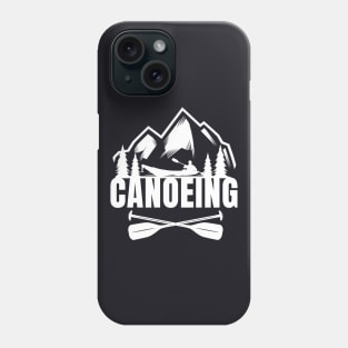 Canoe Canoeist Boat Phone Case