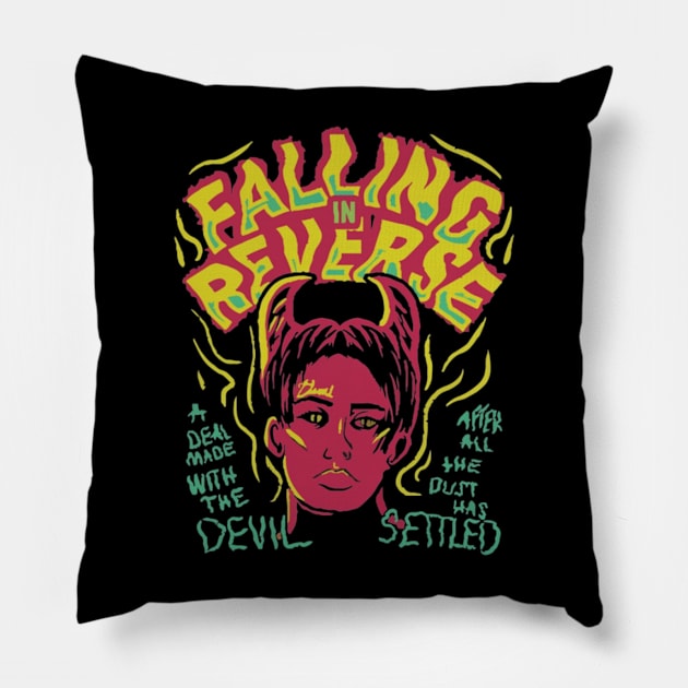 Falling in Reverse Influence Pillow by GodeleineBesnard