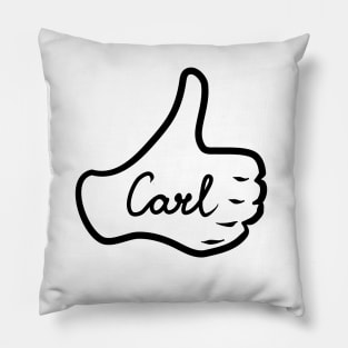 Men name Carl Pillow