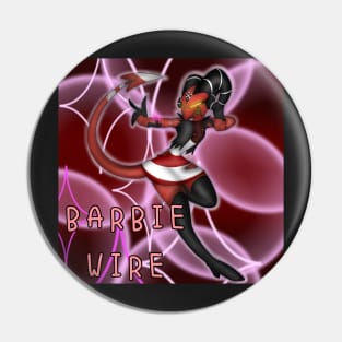 Barbie Wire - On the job Pin