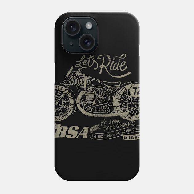 LET'S RIDE Phone Case by KUMAWAY