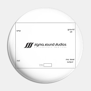 Sigma Sound Studios DI Pin