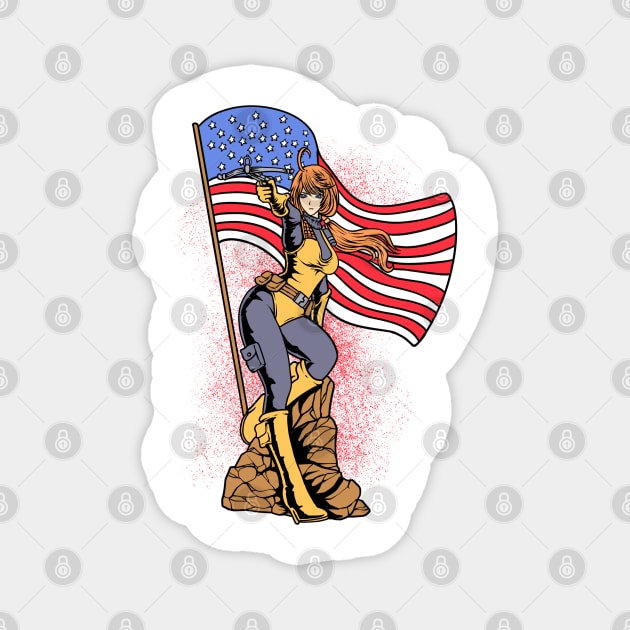 Real American Heroes Magnet by asterami