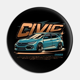 Civic Chaser Pin