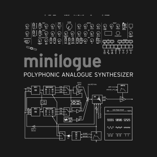 Minilogue White Scheme T-Shirt