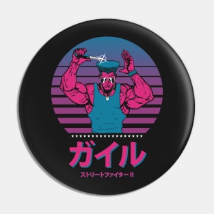 Fight with style Pin