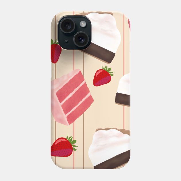 Sweets Phone Case by crookedlittlestudio