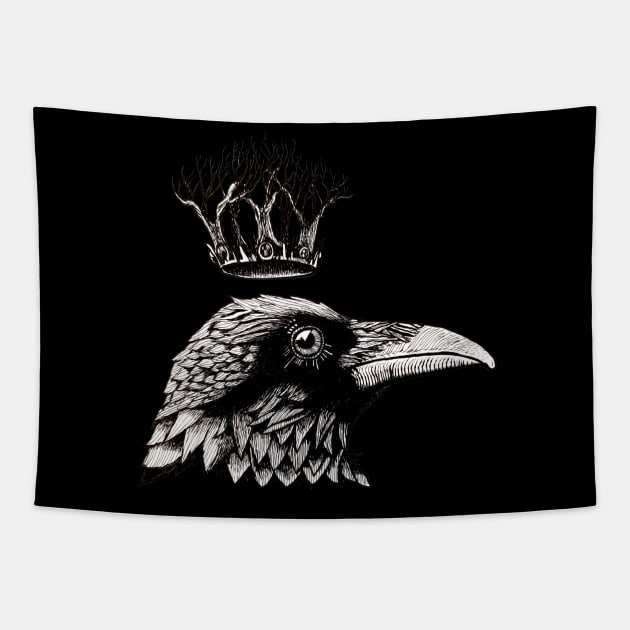 King Carrion Tapestry by Artsauce