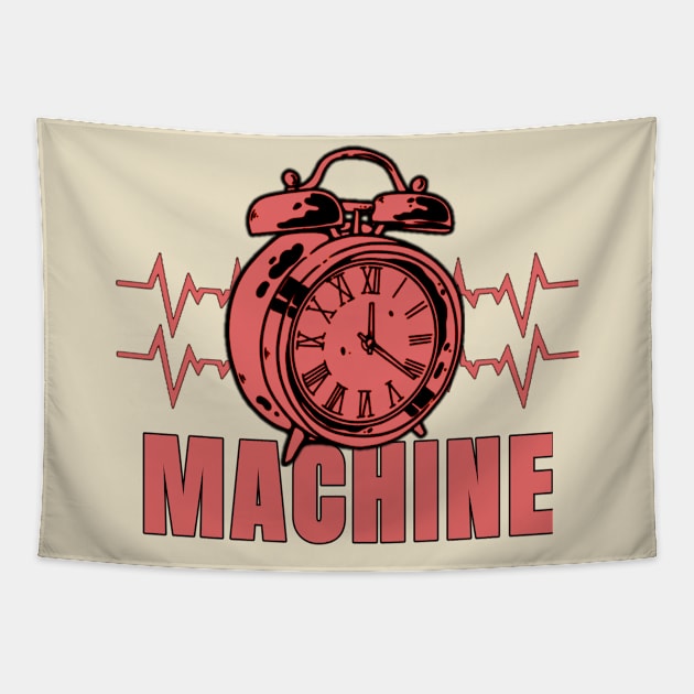 Machine redd Tapestry by SkullRacerShop