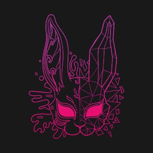 polygon bunny mask T-Shirt