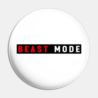 Beast mode shirt, beauty and the beast Pin