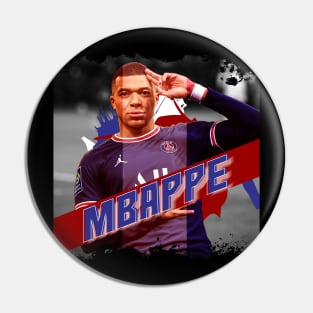 Mbappe, france striker poster Pin