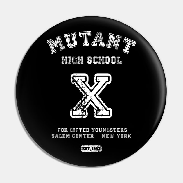 Mutant High School Pin by SOULTHROW