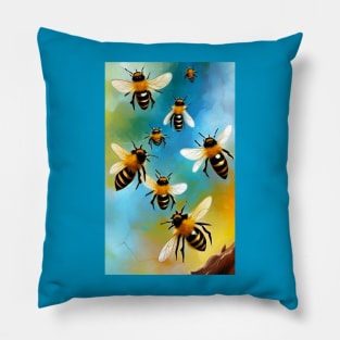 Honey bees Pillow