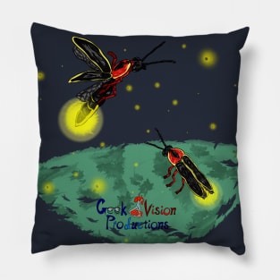 Ooh! Fireflies of War Pillow