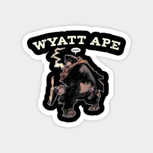 Wyatt Ape Magnet