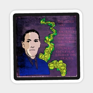 HP LOVECRAFT, AMERICAN GOTHIC WRITER Magnet