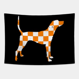 Tennessee Hound Dog Sport Lovers Orange Blooded Tapestry