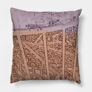 Spiral Staircase, 2010 Pillow