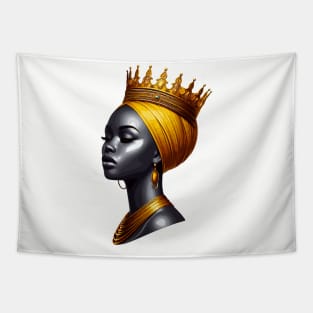 African Queen Crown Tapestry