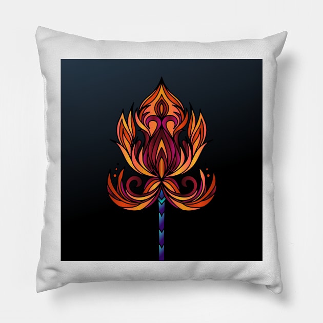 Flowers 388 (Style:1) Pillow by luminousstore