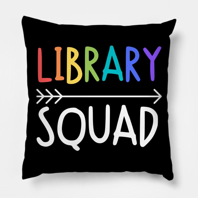 Library Squad Pillow by FunnyStylesShop