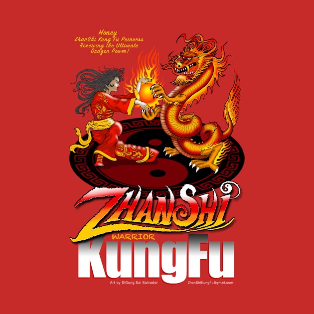 Honey ZhanShi Kung Fu Princess by MyTeeGraphics