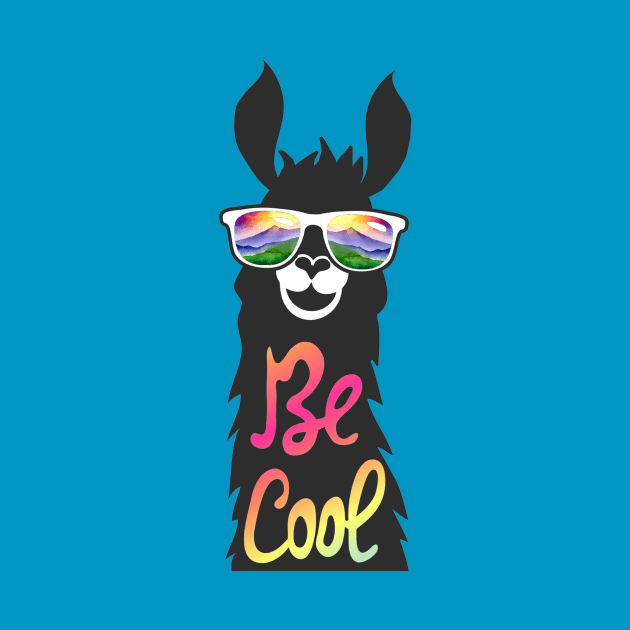 Be Cool Llama by pickledpossums