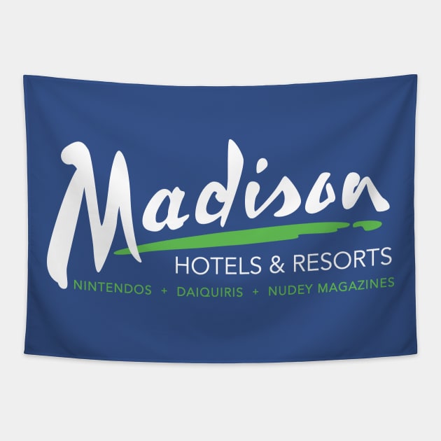 Madison Hotels Tapestry by CoDDesigns